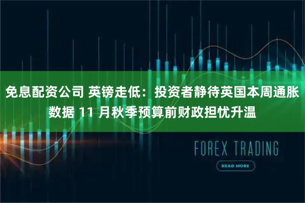 免息配资公司 英镑走低：投资者静待英国本周通胀数据 11 月秋季预算前财政担忧升温